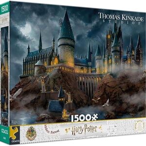 Harry Potter Hogwart's Castle 1500 Piece Interlocking Jigsaw Puzzle -NEW IN BOX
